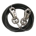 Boss Pet PDQ Super Beast TieOut, 40 ft L BeltCable, For Dogs Up to 125 lb Q684000099
